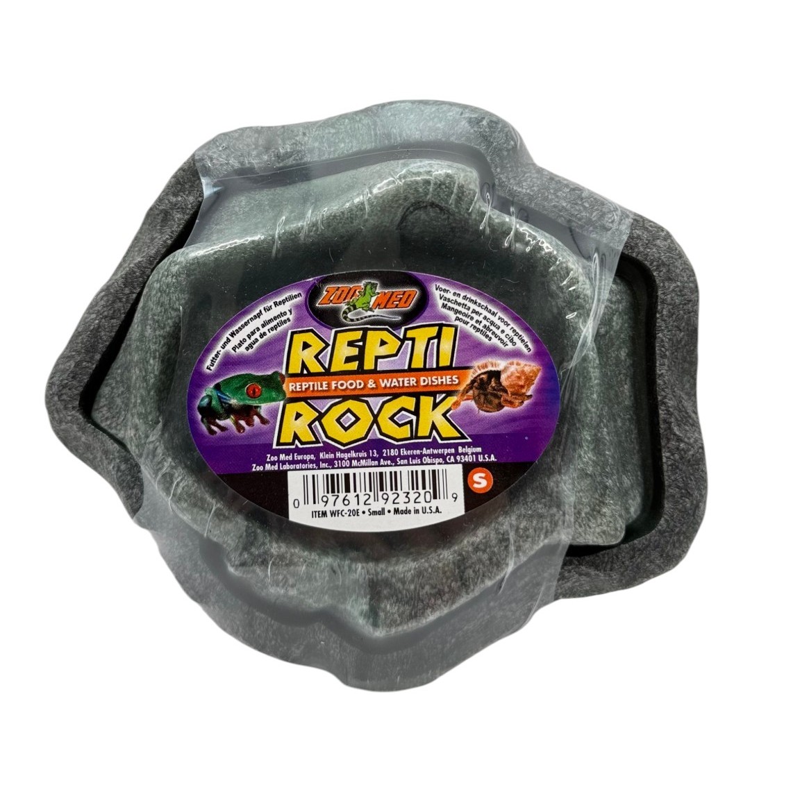 Zoo Med Combo Repti Rock Food/Water Dish
