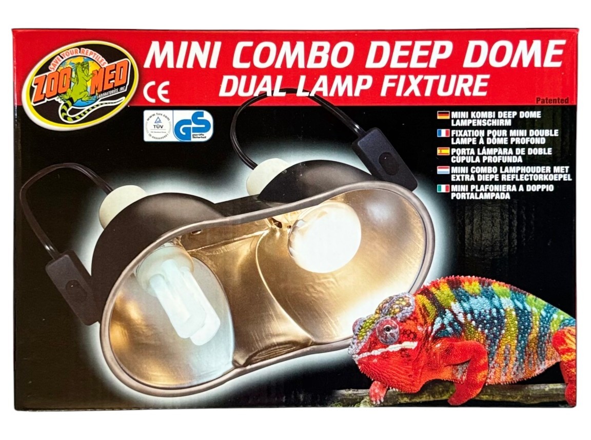 Zoomed Mini Combo Deep Dome Lamp Fixture