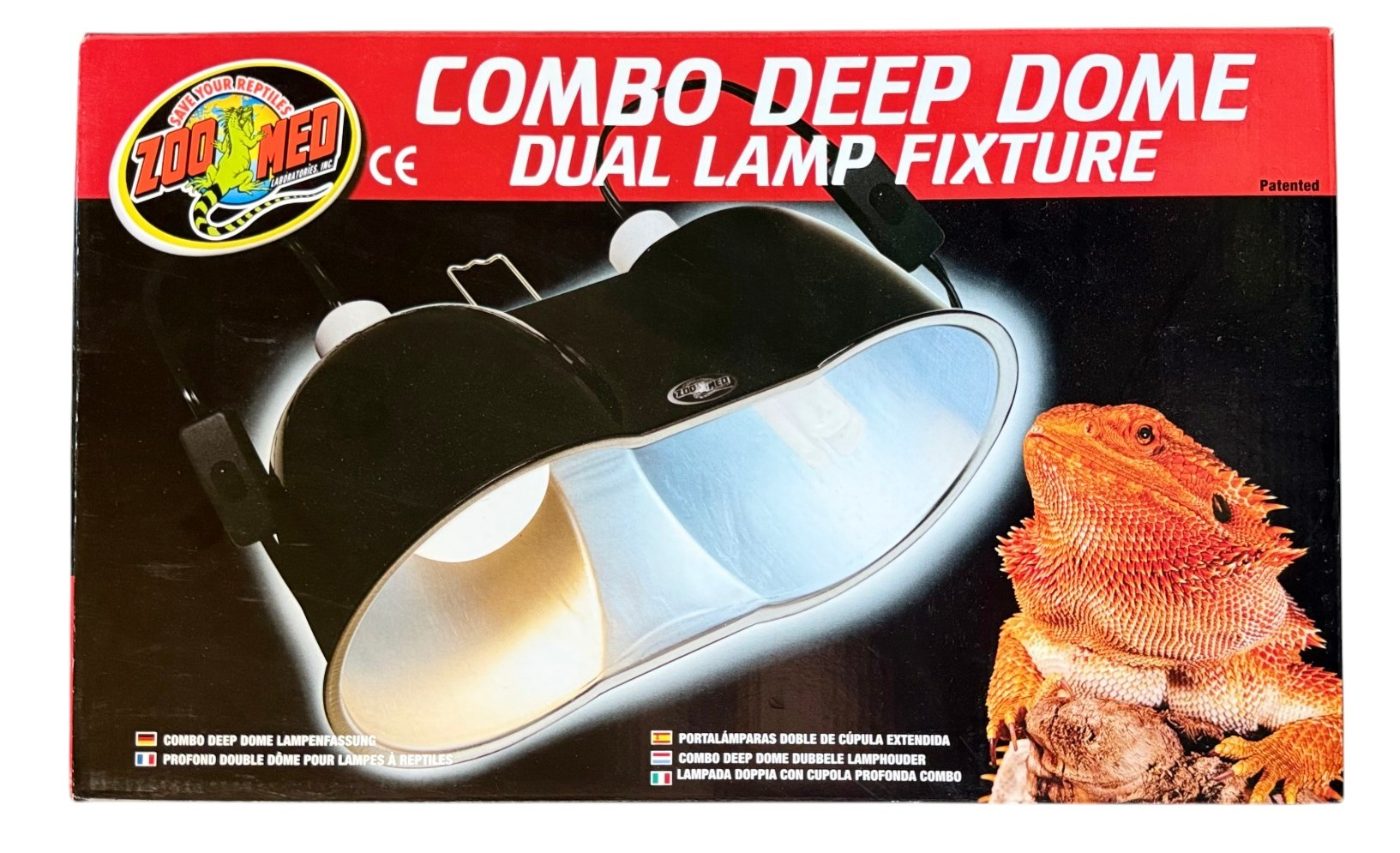 Zoomed Large Combo Deep Dome Fixture