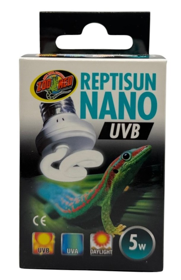 Zoomed ReptiSun Nano UVB
