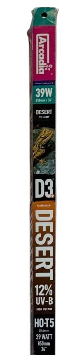 Arcadia D3 Reptile T5 Lamp 12%